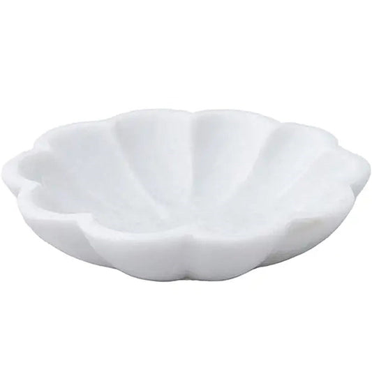 Marble Scalloped Bowl