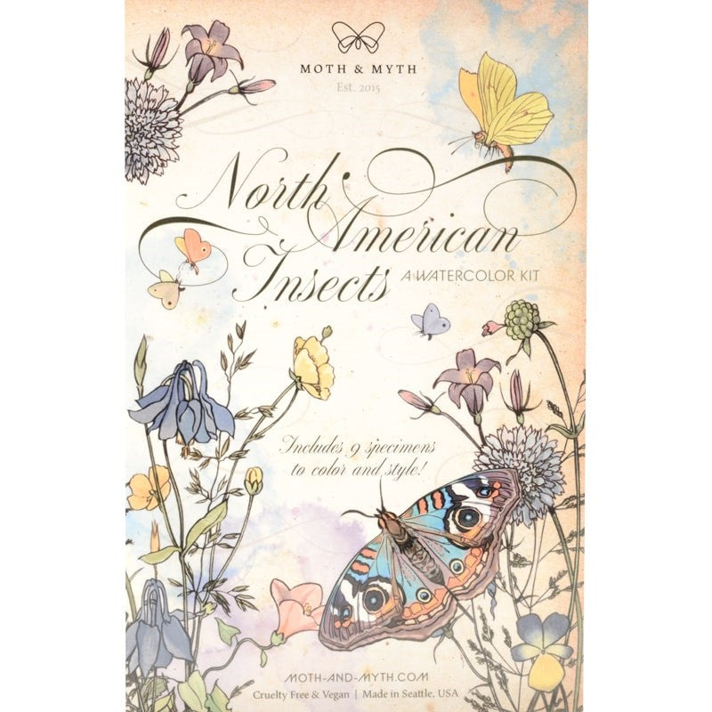 North American Insect Watercolor Kit