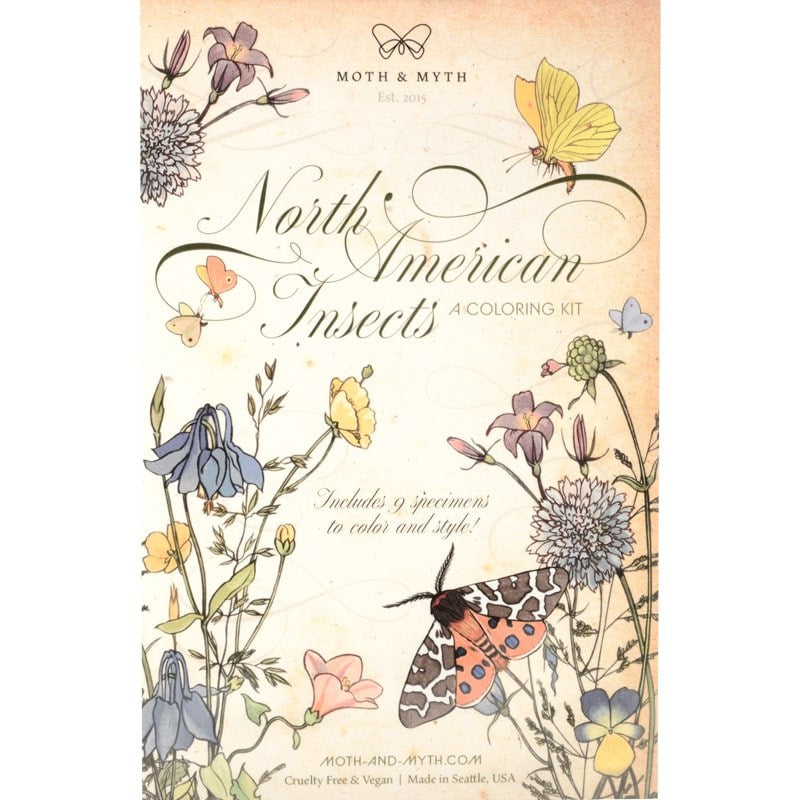 North American Insect Coloring Kit
