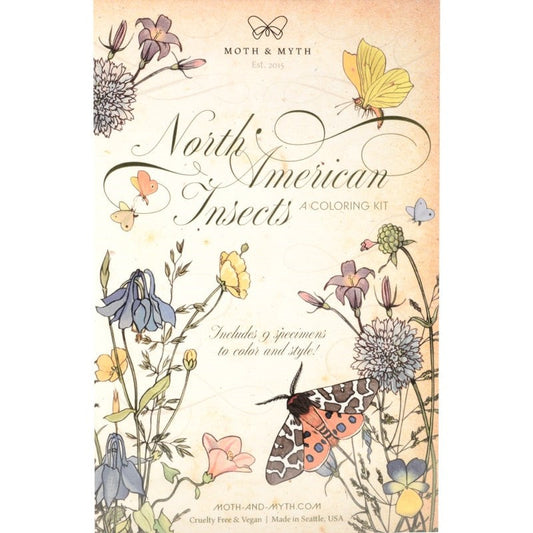 North American Insect Coloring Kit