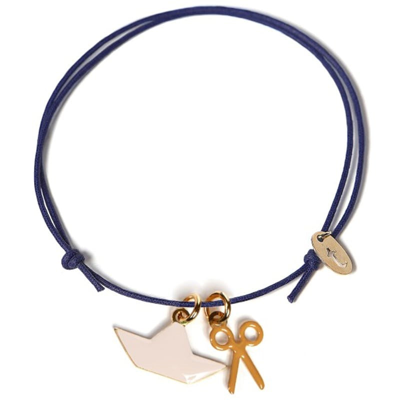 Boat Bracelet – Ivory/Caramel