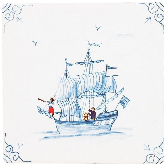 Small Tile - Wind in the Sails