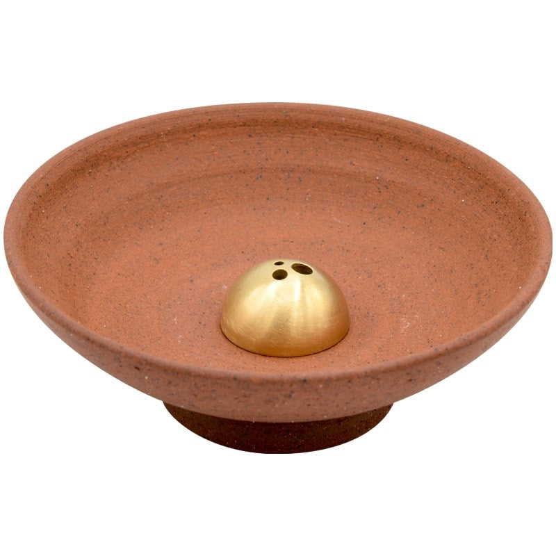 Incense Chalice in Terracotta