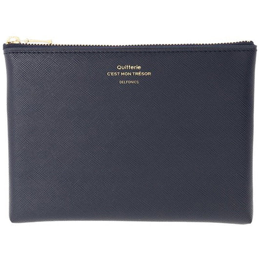 Quitterie Medium Pouch - Dark Blue