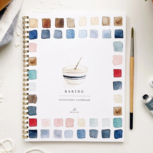 Baking Watercolor Workbook