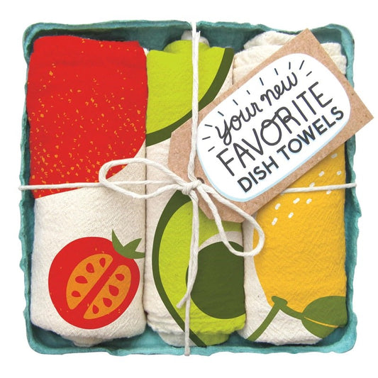 Avocado Toast Dish Towel Set