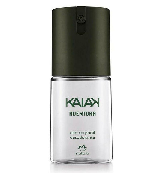 Linha Kaiak Natura - Desodorante Corporal Aventura Masculino 100 Ml - (Natura Kaiak Collection - Aventura Body Deodorant For Men 3.38 Fl Oz)