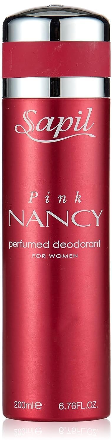Sapil Nancy Pink - Deodorant Spray for Women - Scented Deodorant for Long-Lasting Odor Protection - Floral, Fruity, and Musky Deodorant Spray - Keeps You Fresh and Odor Free All Day - 6.76 oz
