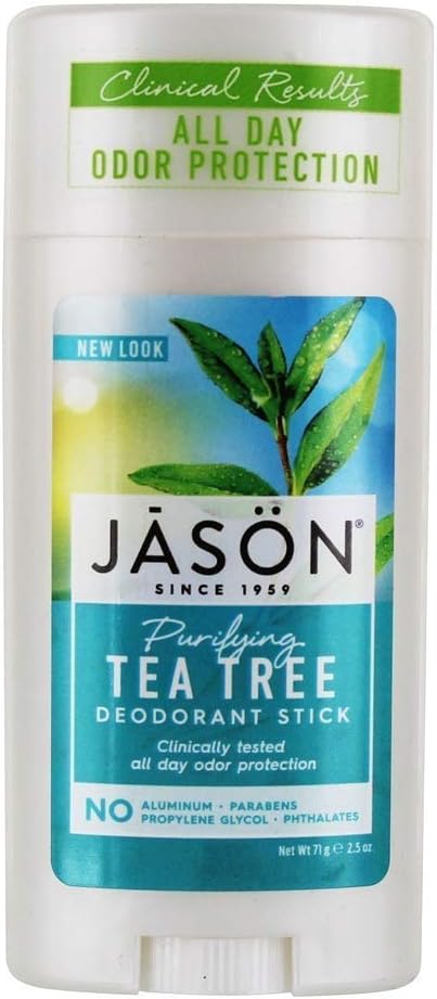 Jason Natural Products Tea Tree Deodorant Stick, 2.5 Ounce - 6 per case.