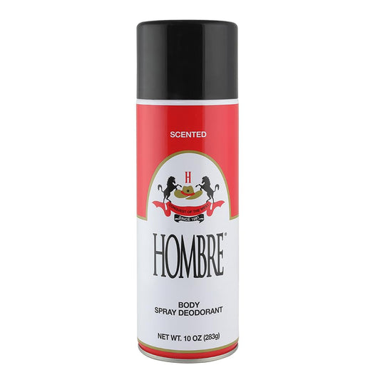 Hombre Red Deodorant Spray 10oz 283g With 80% More Product!