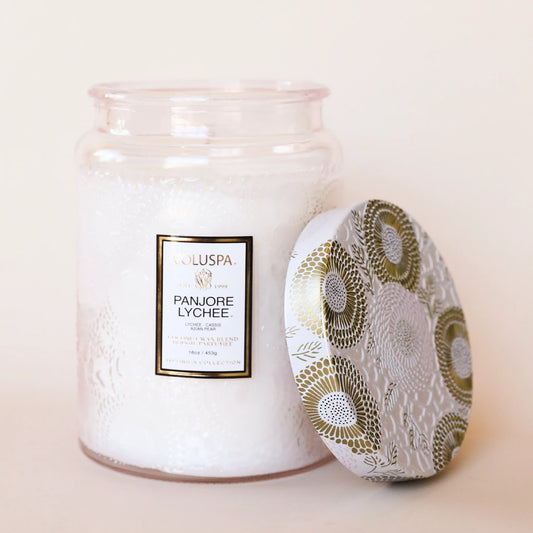 Panjore Lychee Candle | Large Jar