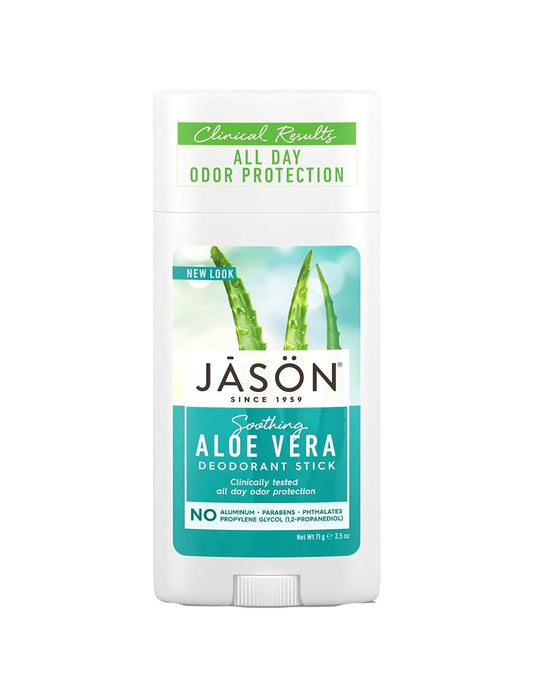 Jason Aloe Vera Stick Deodorant 2.5 Ounce (Pack of 3)
