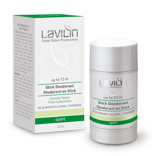 Lavilin Aluminum Free Natural Deodorant for Women and Men - 72 Hours Odor Control