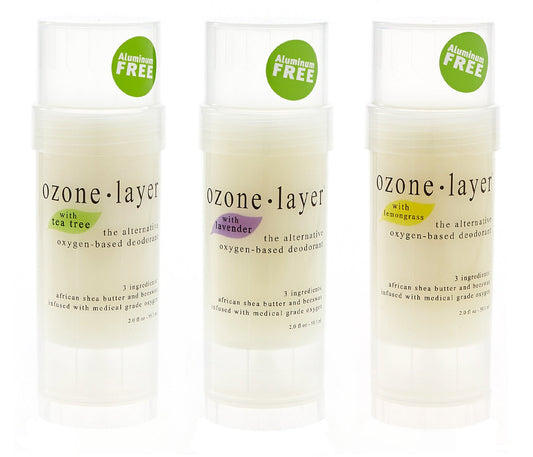 The All Natural Oxygen Based Deodorant (Essential Oils 3-pack)