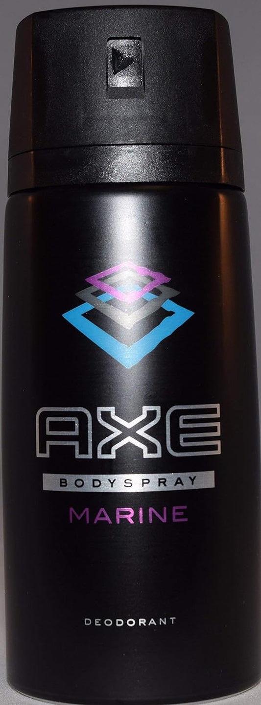 AXE body spray deodrant Anit-Aerspirant (3 X 150 ml/5.07 oz, Marine)