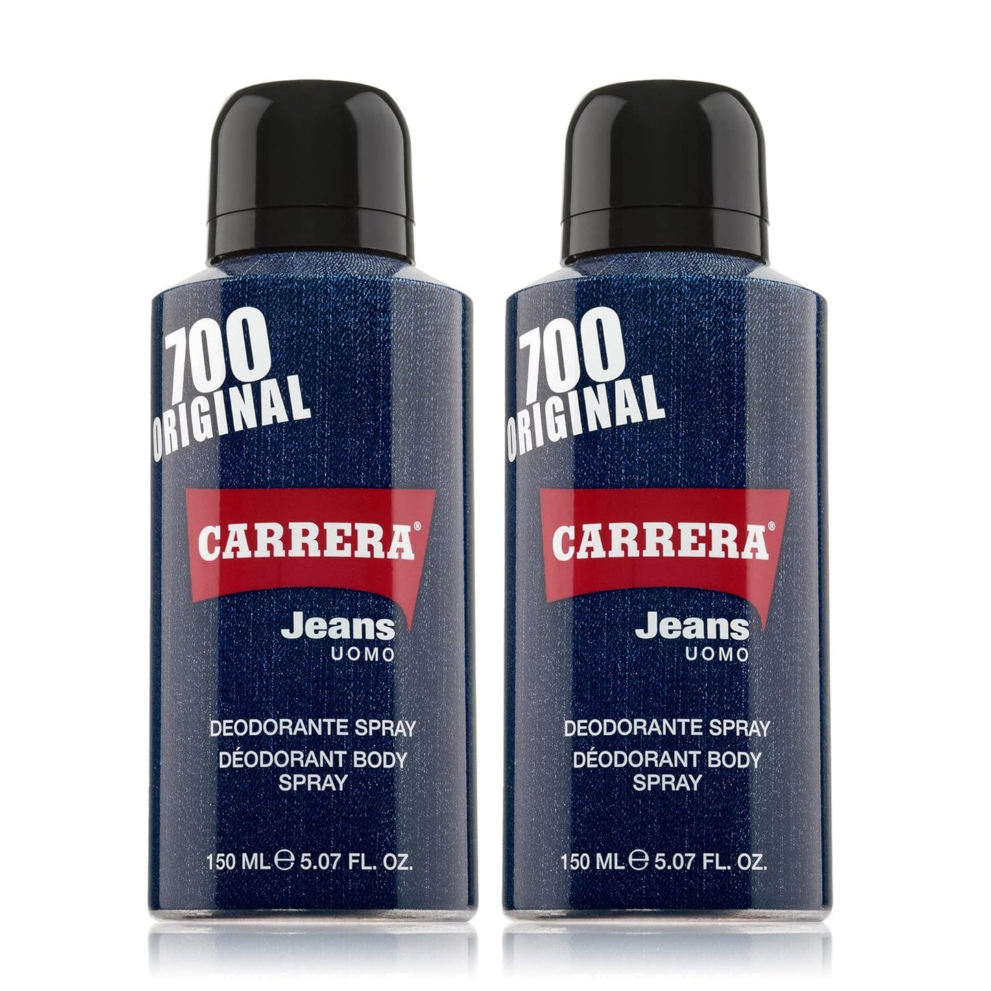 CARRERA JEANS UOMO 700 ORIGINAL Deodorant Body Spray for Men, 5.07 Fl Oz (2)