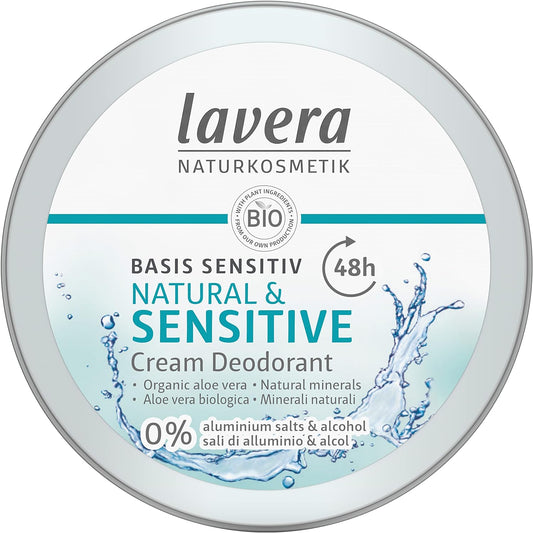 Lavera Organic Basic Sensitiv Deodorant Cream 1.69 fl oz