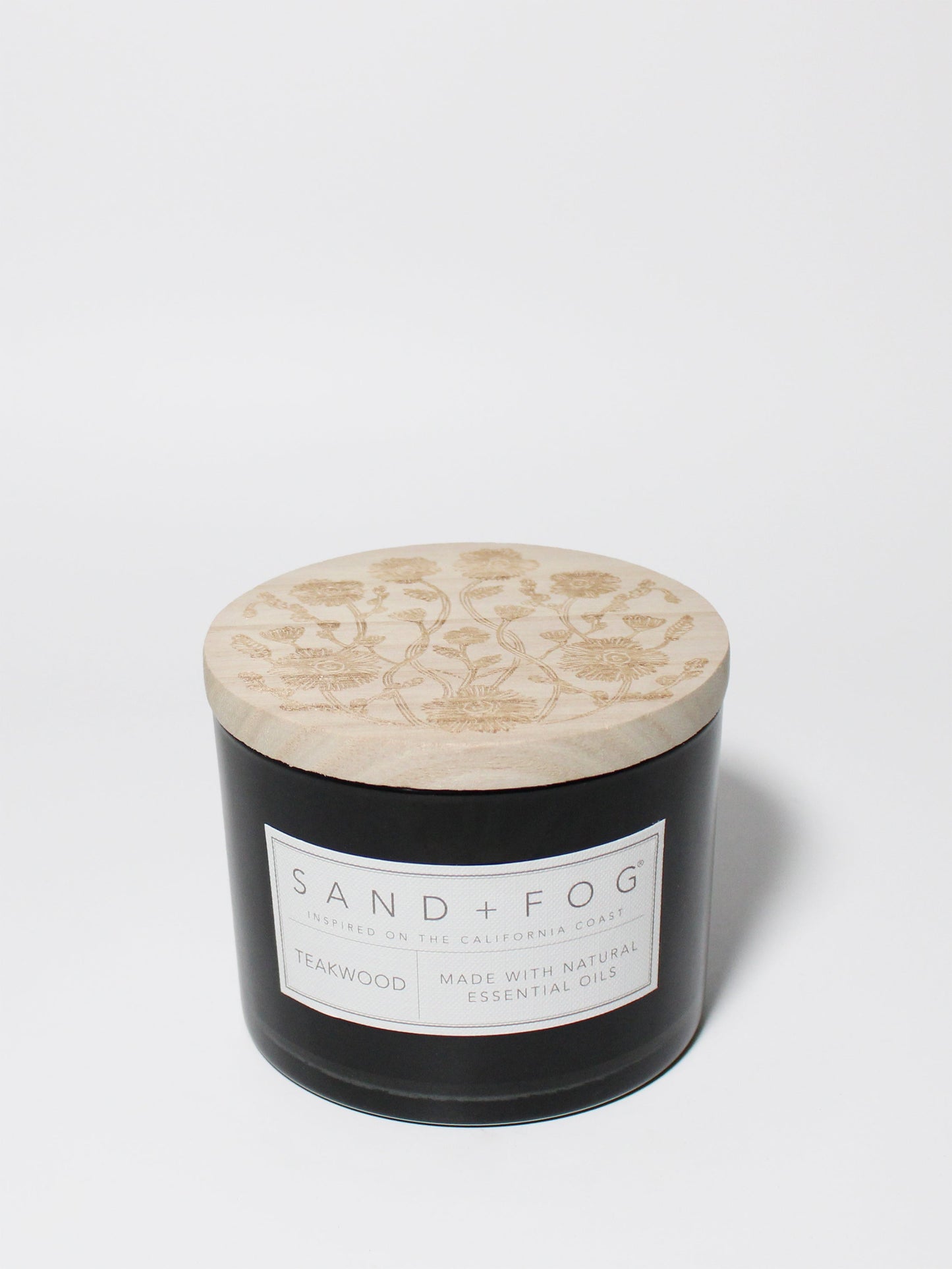 Teakwood 12 oz scented candle
