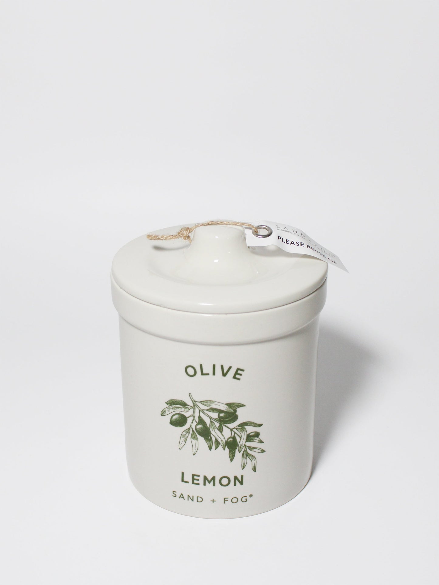 Olive Lemon 17.5 oz scented candle