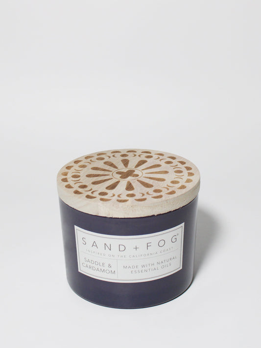 Saddle & Cardamom 12 oz scented candle