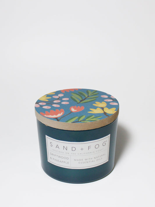Driftwood & Pineapple 12 oz scented candle