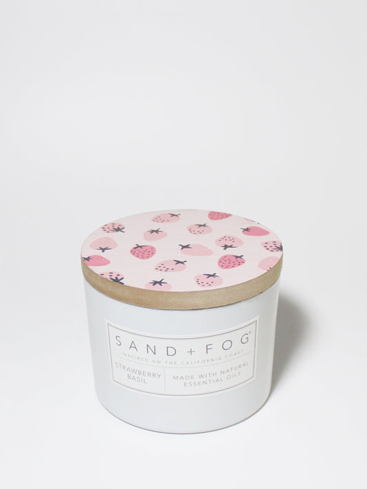 Strawberry Basil 12 oz scented candle