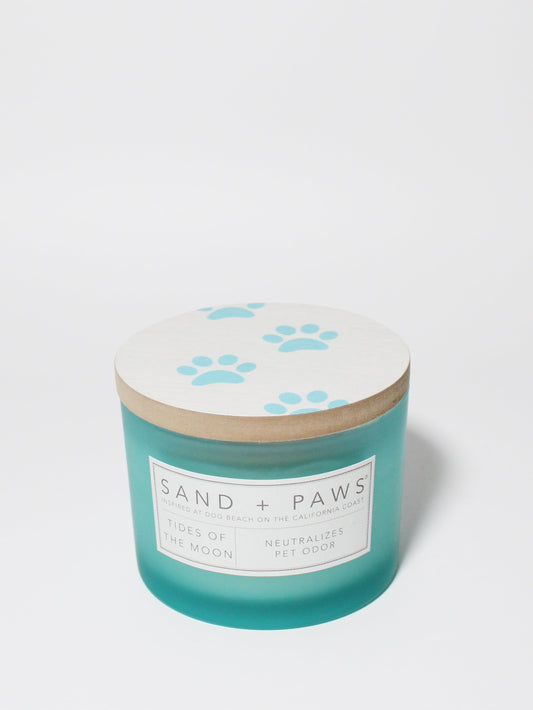 Sand + Paws Tides of the Moon 12 oz scented candle