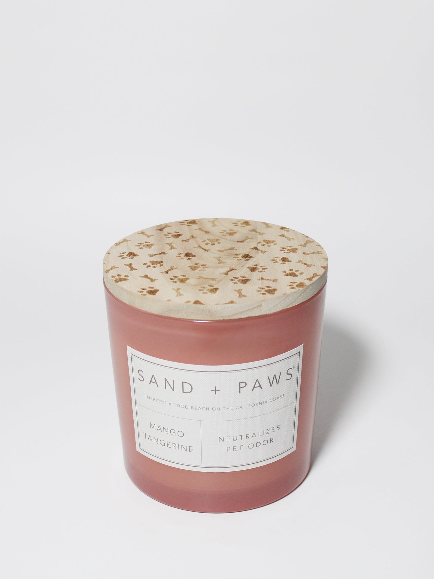 Sand + Paws Mango Tangerine 21 oz scented candle