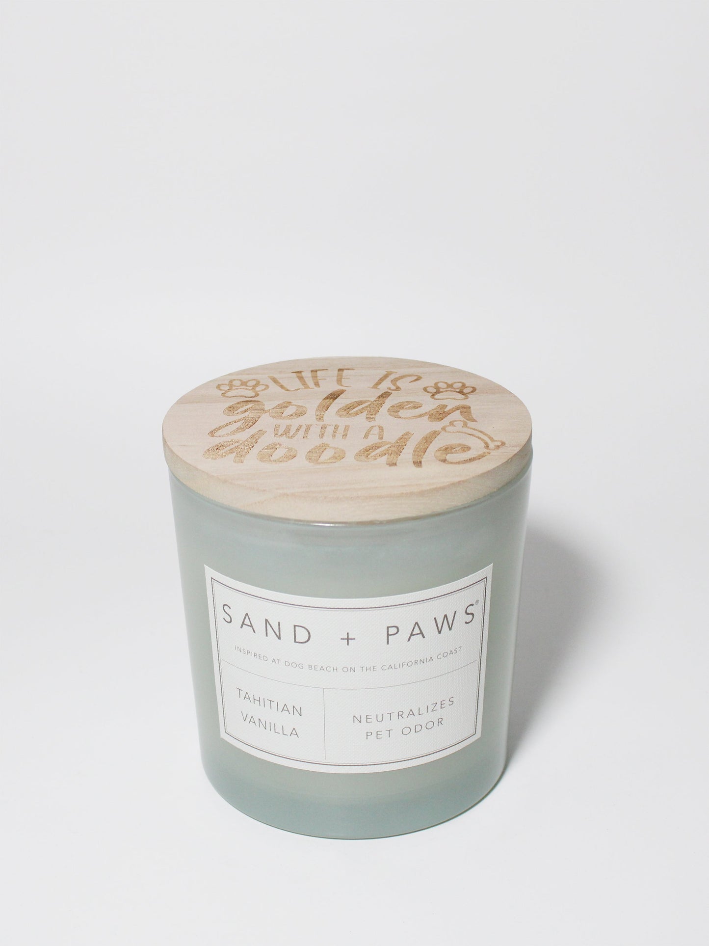 Sand + Paws Tahitian Vanilla 21 oz scented candle
