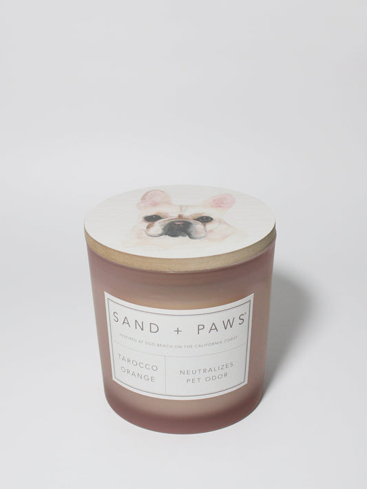 Sand + Paws Tarocco Orange 21 oz scented candle