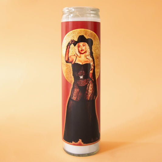 Prayer Candle | Cowboy Carter  | Brown