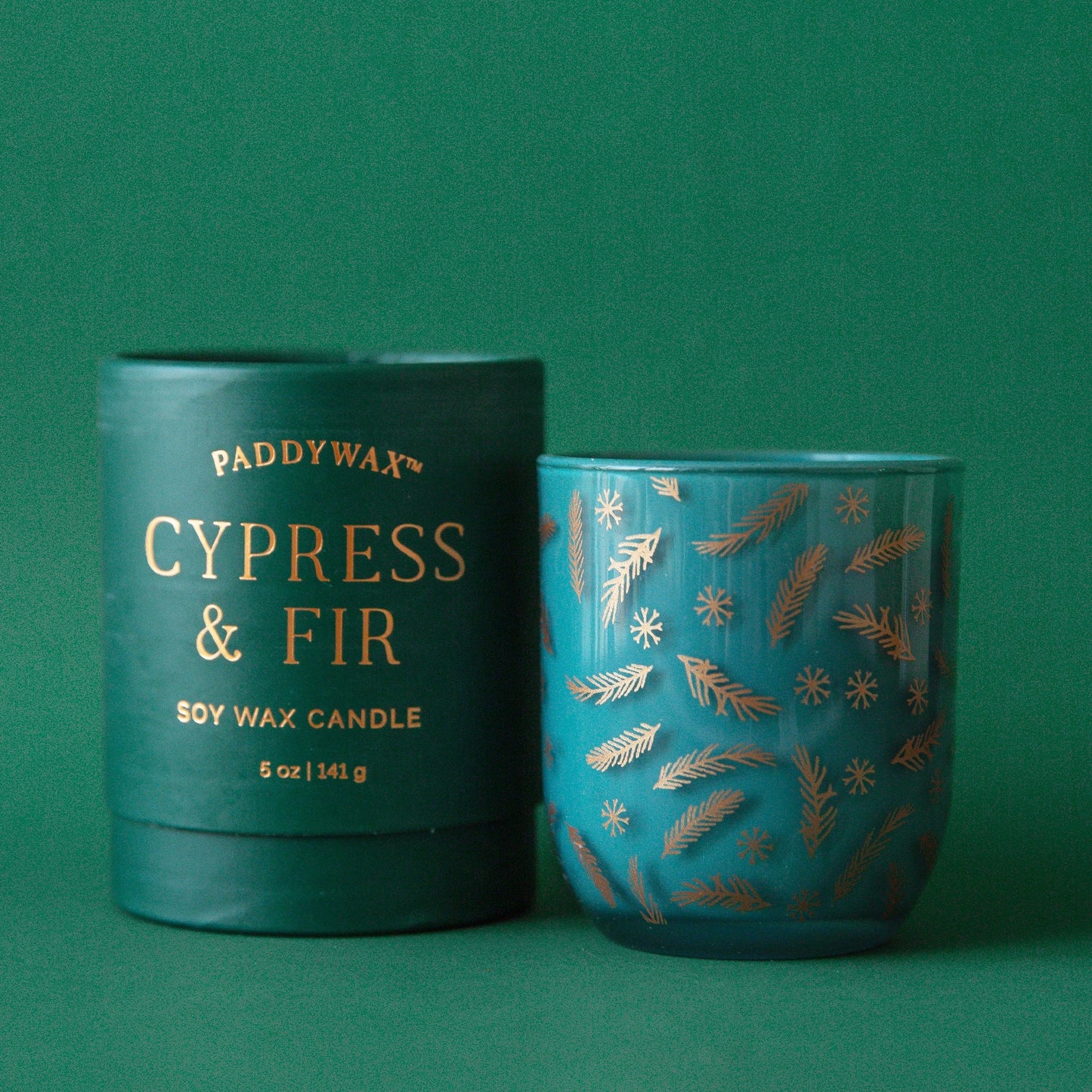 Cypress & Fir Boxed Candle | Green