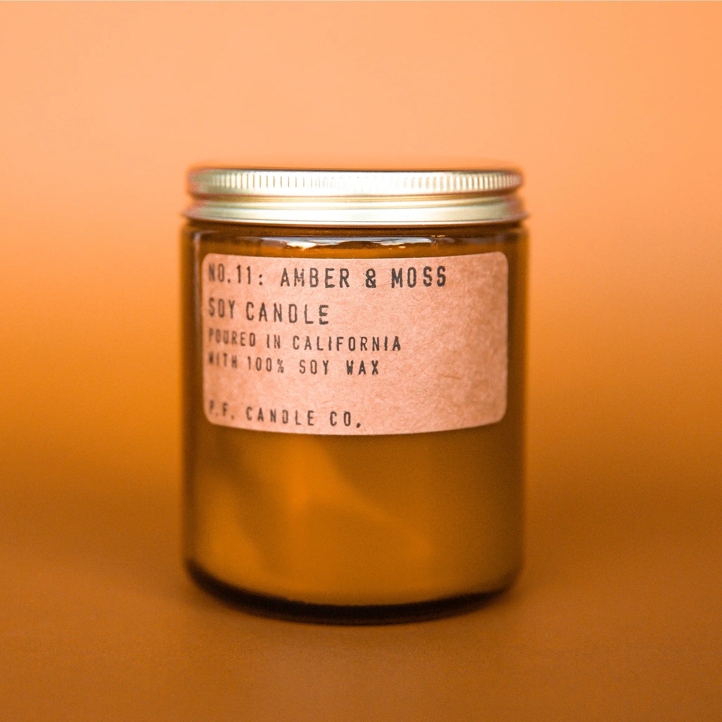 Soy Candle | Amber & Moss