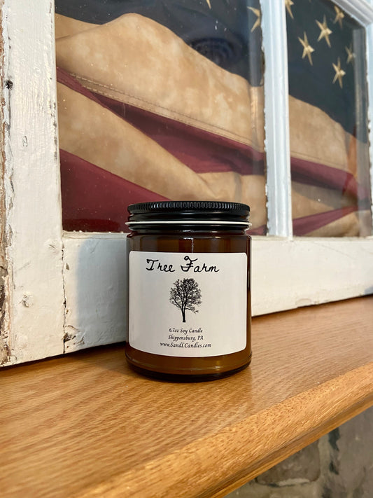 Tree Farm Single Wick Soy Candle
