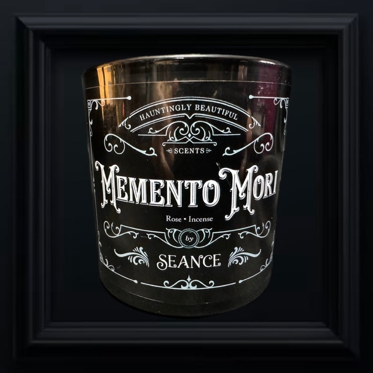 Memento Mori candle