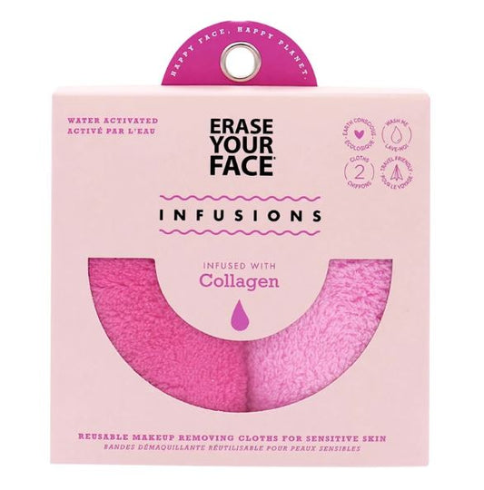 Danielle Erase Your Face Makeup Removing Cloths Infused with Collagen