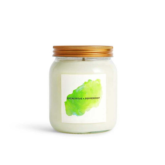 Refresh - Eucalyptus & Peppermint Aromatherapy Candle