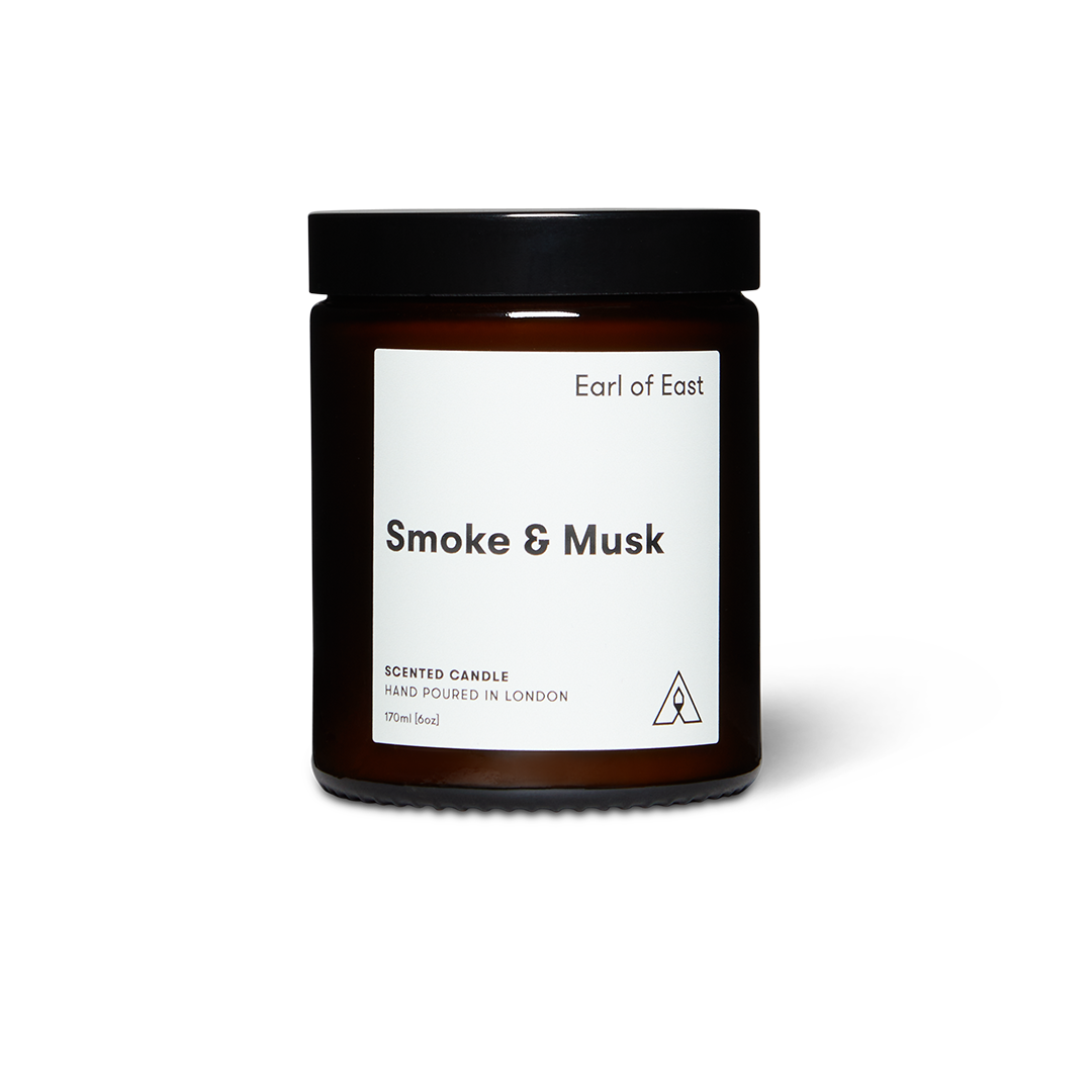 Earl of East | Smoke & Musk - Soy Wax Candle - 170ml [6oz]