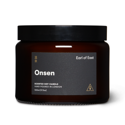 Earl of East | Onsen - Soy Wax Candle - 500ml [17.5oz]