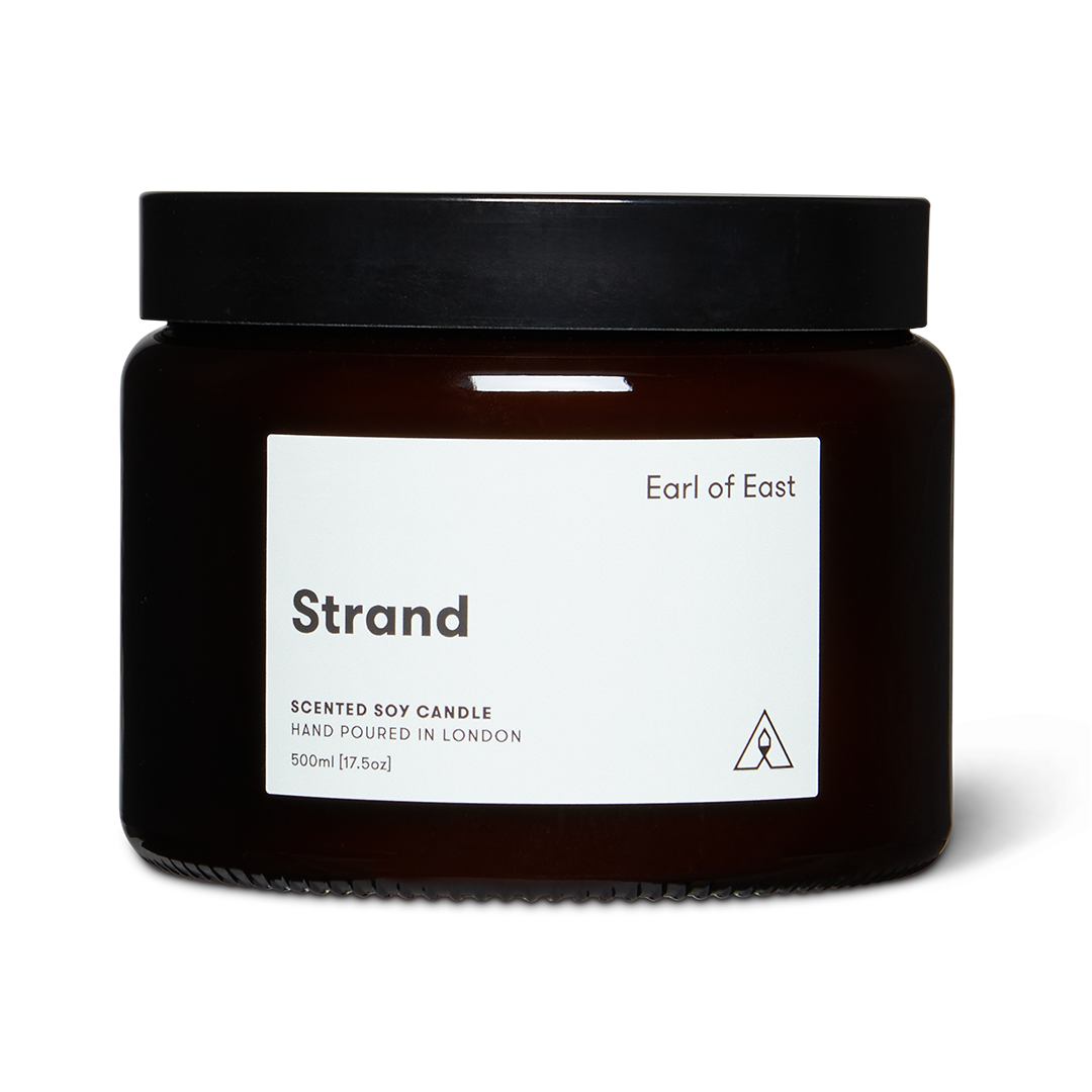 Earl of East | Strand - Soy Wax Candle - 500ml [17.5oz]