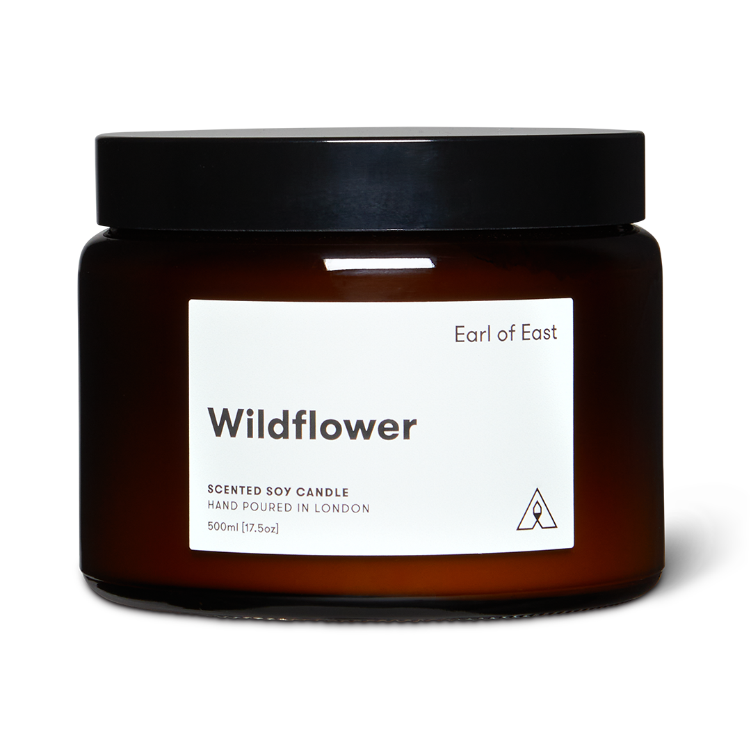 Earl of East | Wildflower - Soy Wax Candle - 500ml [17.5oz]