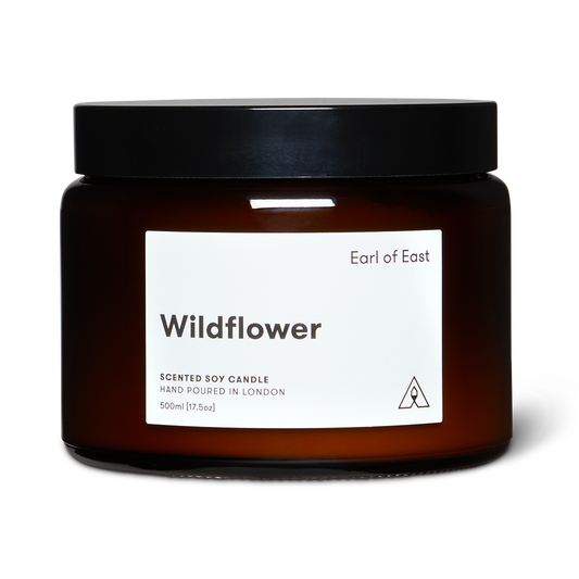 Earl of East | Wildflower - Soy Wax Candle - 500ml [17.5oz]