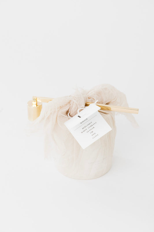 LCO EXCLUSIVE - Winter Double Wick Candle + Snuffer Gift Set