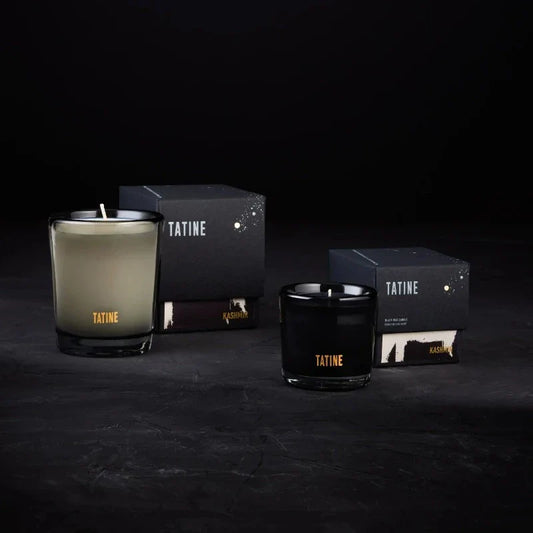 Tatine Petite 3oz Black Wax Candle | Kashmir