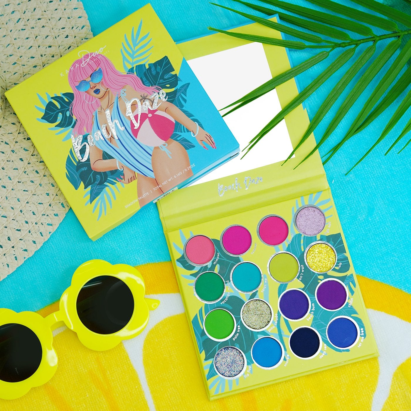 Kara Beauty Kara Duo Beach Daze Eye Shadow Palette