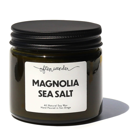 Magnolia Sea Salt | Signature Candle
