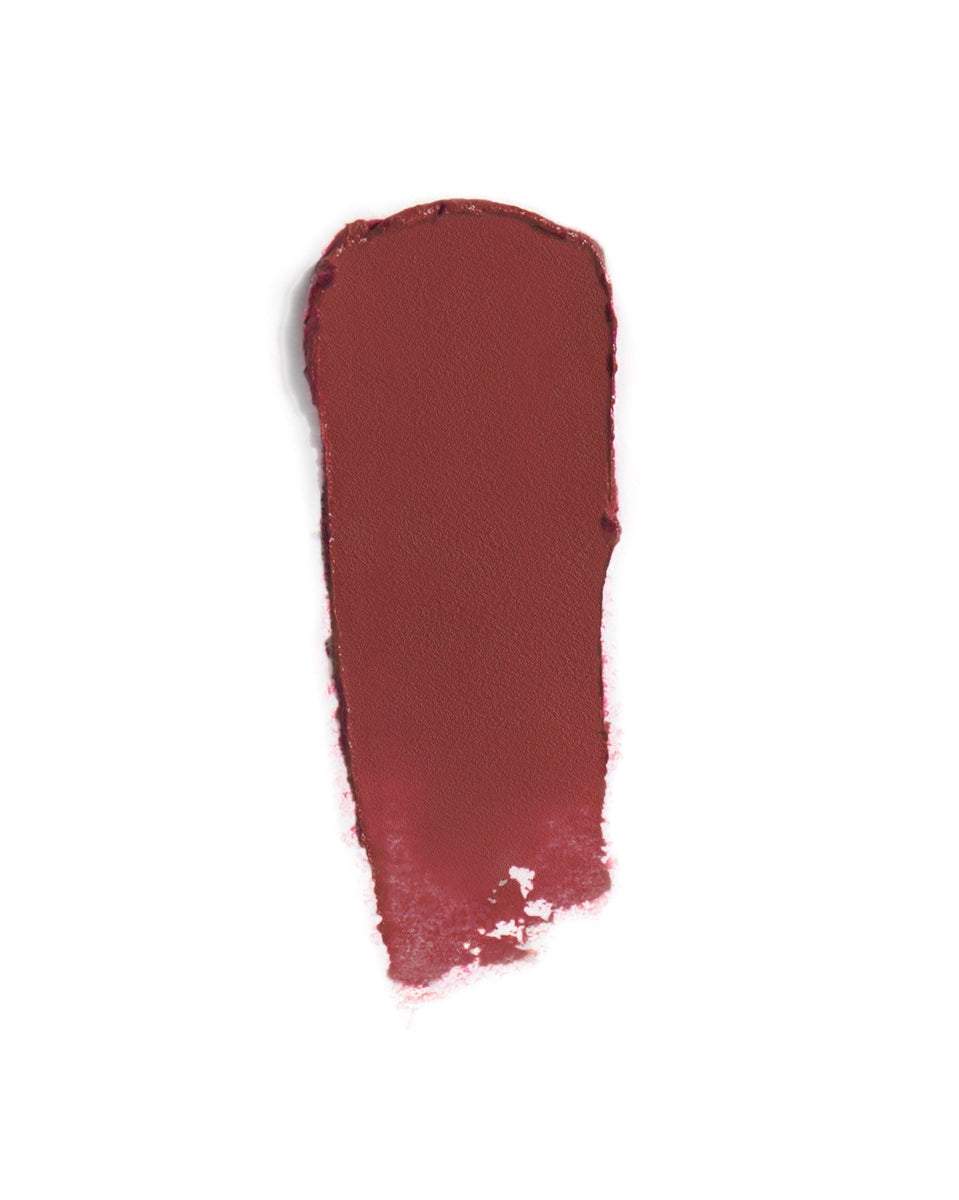 Nude Lipsticks - Makeup - Kjaer Weis - Nudes-Lipsticks-Sincere-Swatch - The Detox Market | Sincere - Warm mauve