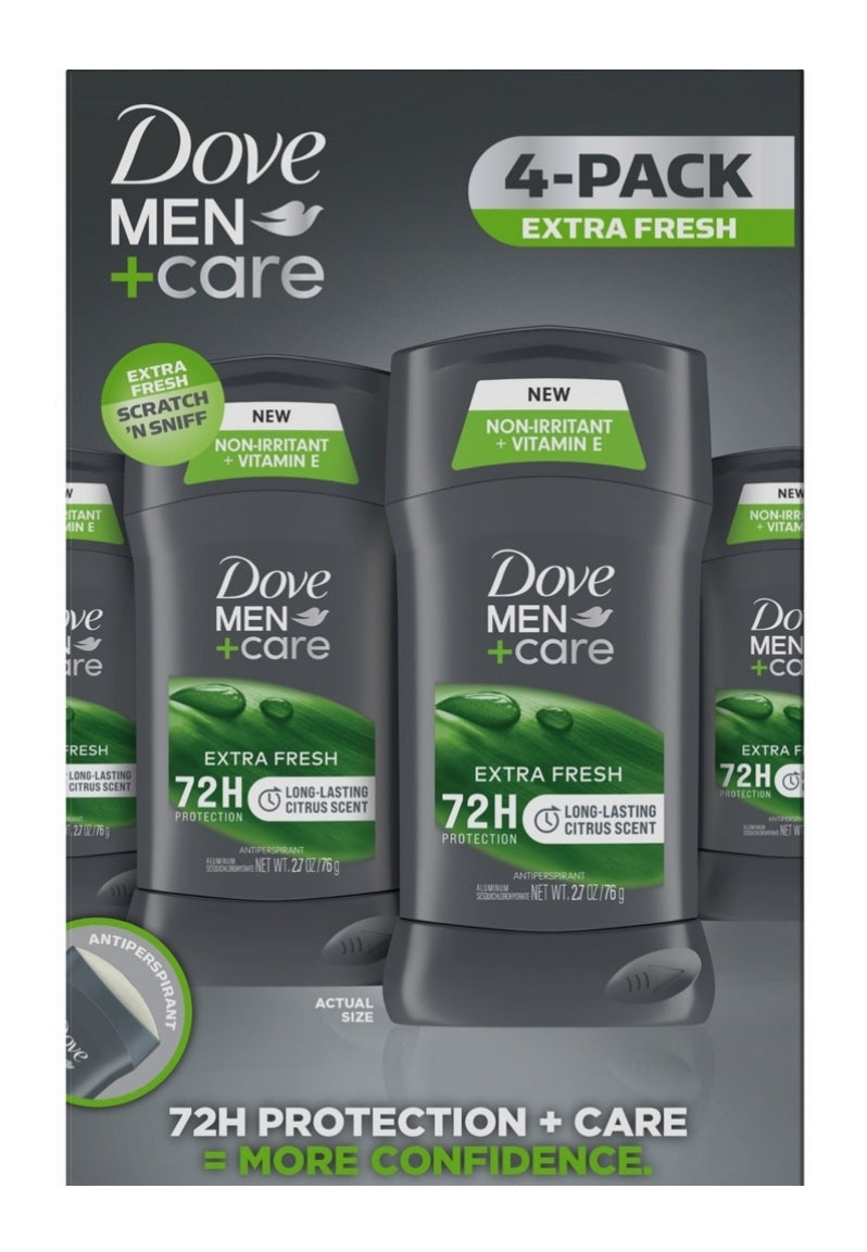 Dove Men+Care Antiperspirant Deodorant Extra Fresh (2.7 oz., 4 pk. )