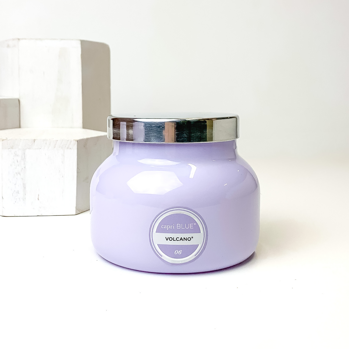 Capri Blue | 8 oz. Petite Jar Candle in Digital Lavender | Volcano