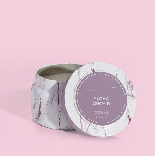 Capri Blue 8.5oz Travel Tin Mod Marble